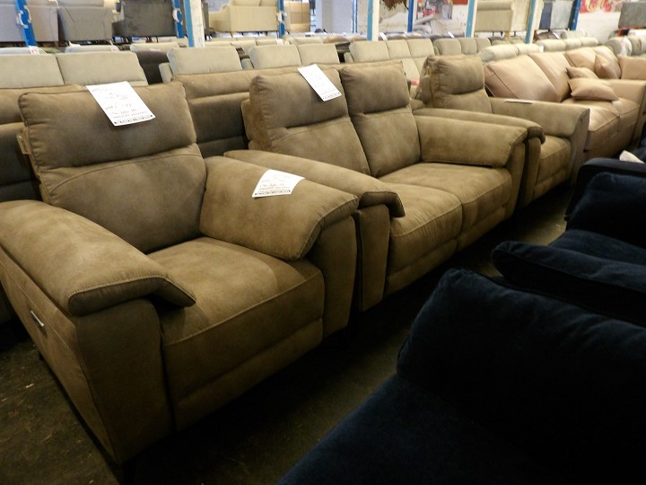 Sofa #2933 at Alec's clearance warehouse, Bolton