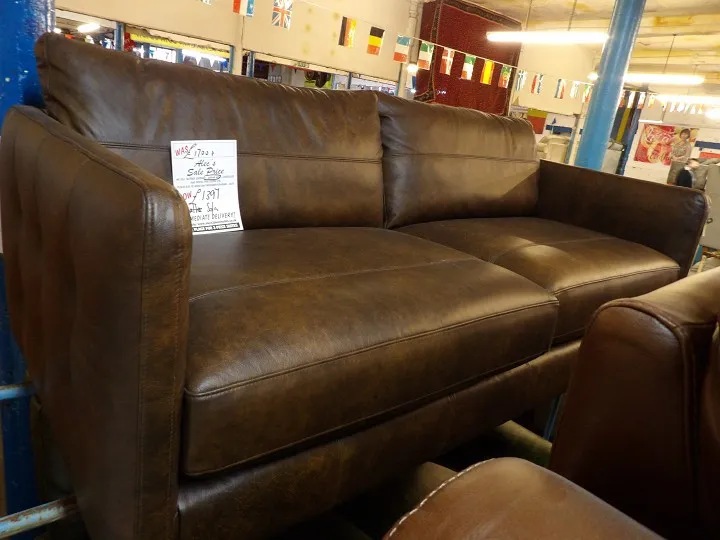 Sofa #2793 at Alec's clearance warehouse, Bolton