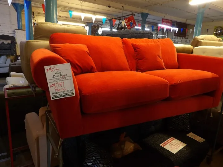 Sofa #2788 at Alec's clearance warehouse, Bolton
