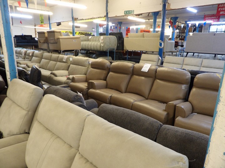 Sofa #3101 at Alec's clearance warehouse, Bolton