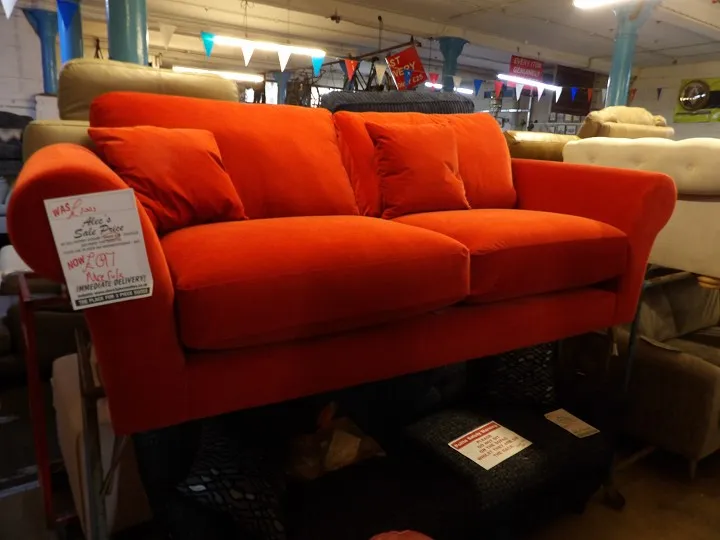 Sofa #3045 at Alec's clearance warehouse, Bolton