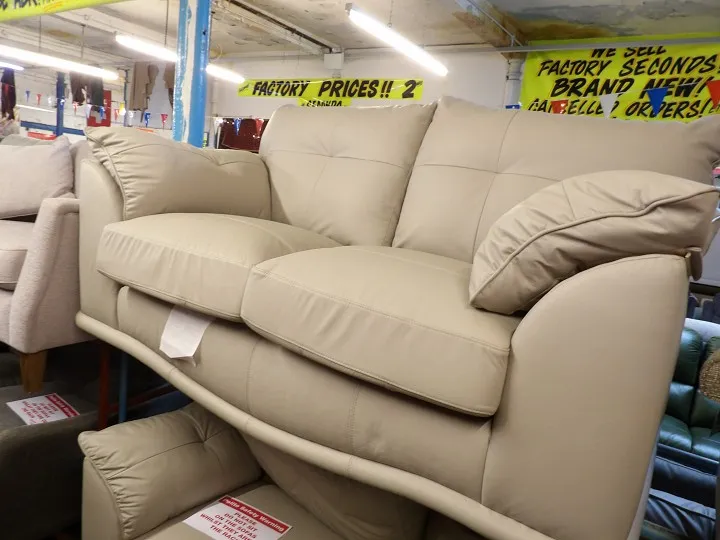 Sofa #3049 at Alec's clearance warehouse, Bolton