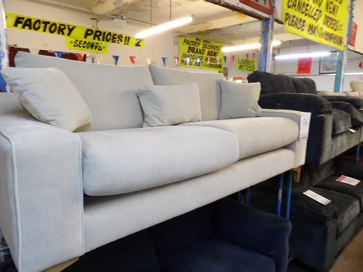 Sofa #3056 at Alec's clearance warehouse, Bolton