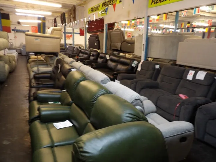 Sofa #3017 at Alec's clearance warehouse, Bolton