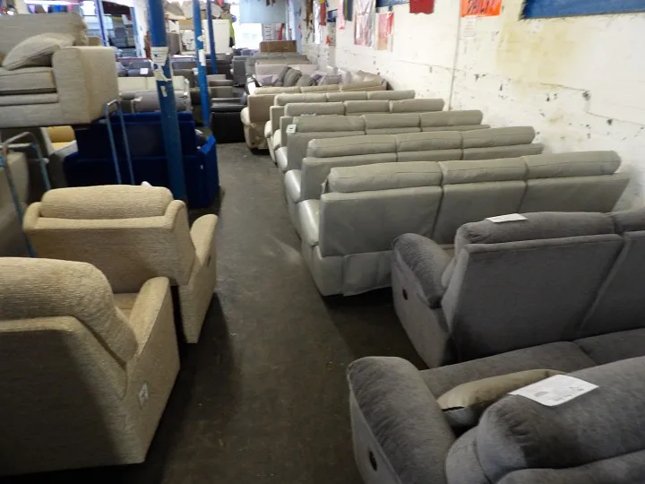 Sofa #3003 at Alec's clearance warehouse, Bolton