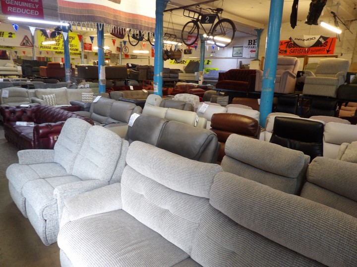 Sofa #3552 at Alec's clearance warehouse, Bolton