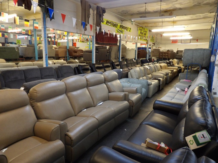 Sofa #3509 at Alec's clearance warehouse, Bolton