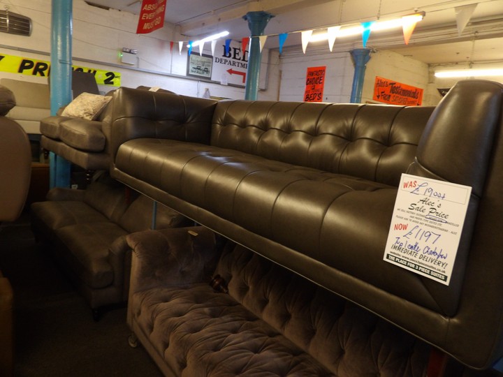 Sofa #3473 at Alec's clearance warehouse, Bolton