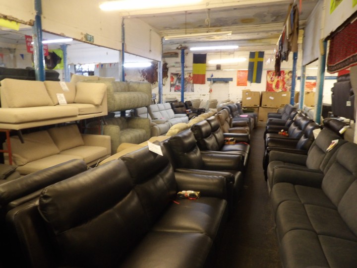 Sofa #3478 at Alec's clearance warehouse, Bolton