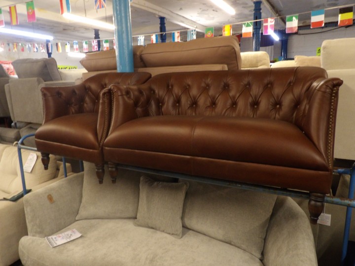Sofa #3454 at Alec's clearance warehouse, Bolton