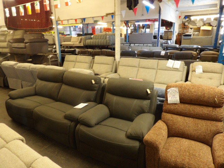Sofa #3416 at Alec's clearance warehouse, Bolton