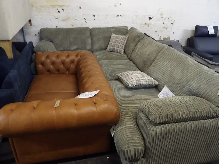 Sofa #3581 at Alec's clearance warehouse, Bolton