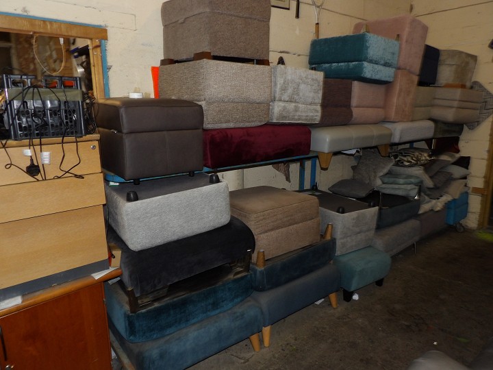 Sofa #3704 at Alec's clearance warehouse, Bolton