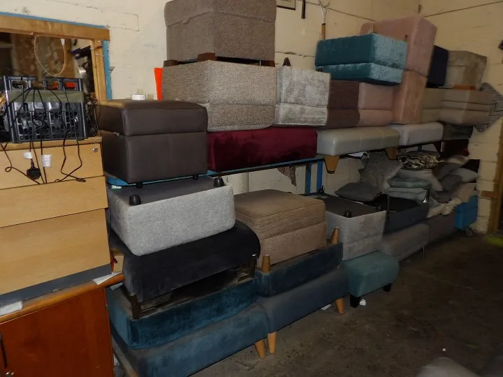 Sofa #3567 at Alec's clearance warehouse, Bolton