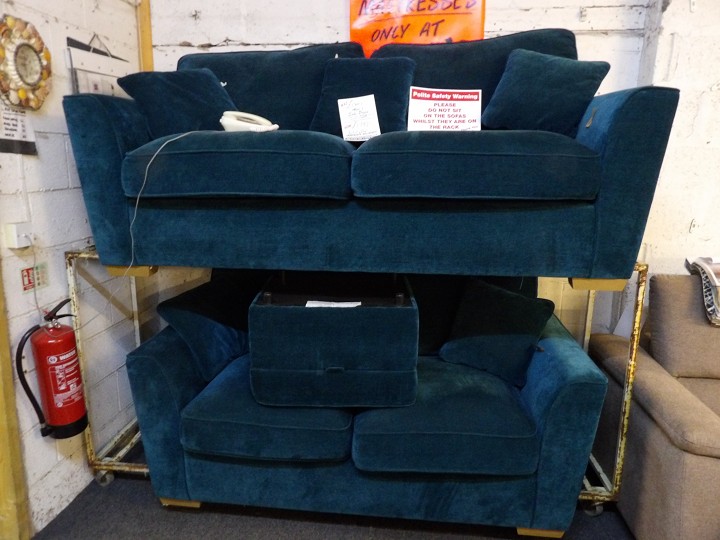 Sofa #3807 at Alec's clearance warehouse, Bolton
