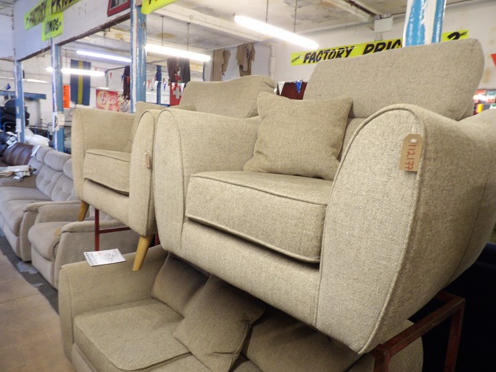 Sofa #3793 at Alec's clearance warehouse, Bolton