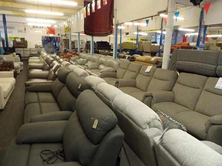 Sofa #3608 at Alec's clearance warehouse, Bolton