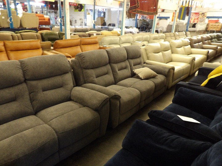 Sofa #3743 at Alec's clearance warehouse, Bolton