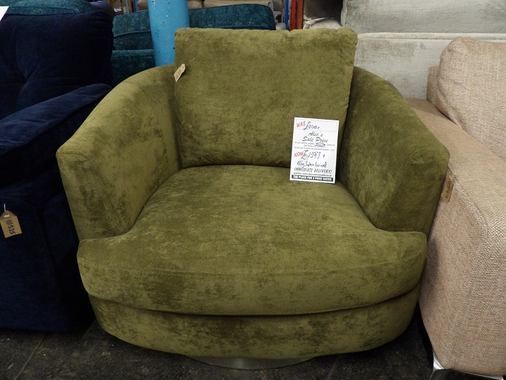 Sofa #3993 at Alec's clearance warehouse, Bolton