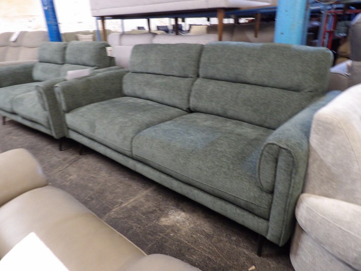 Sofa #3990 at Alec's clearance warehouse, Bolton