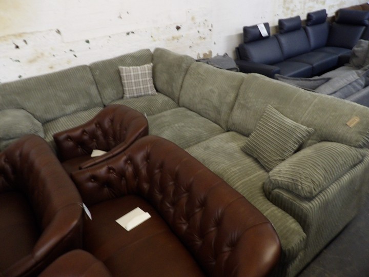 Sofa #3986 at Alec's clearance warehouse, Bolton