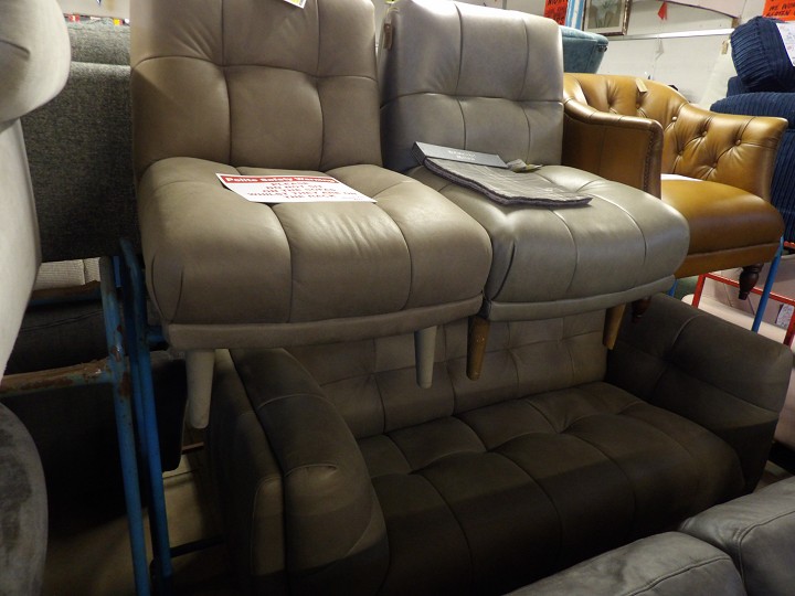 Sofa #4076 at Alec's clearance warehouse, Bolton