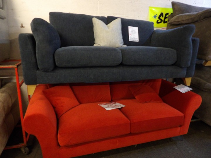 Sofa #4065 at Alec's clearance warehouse, Bolton