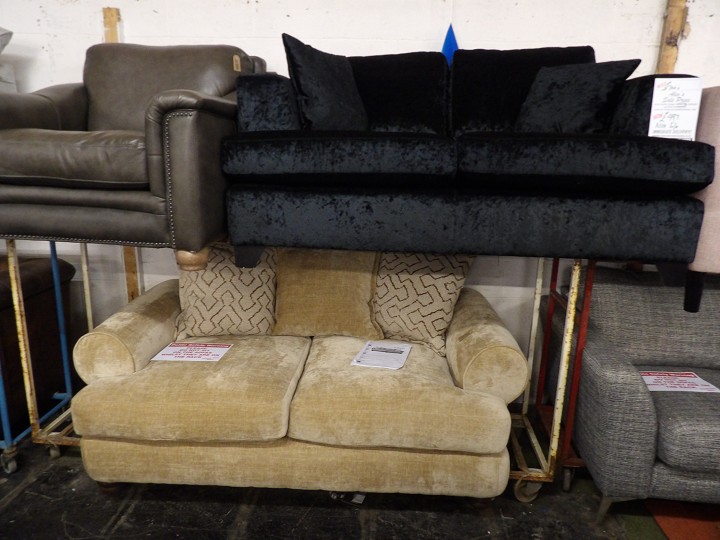 Sofa #4050 at Alec's clearance warehouse, Bolton