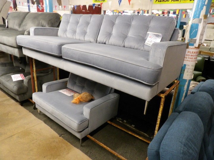 Sofa #4057 at Alec's clearance warehouse, Bolton
