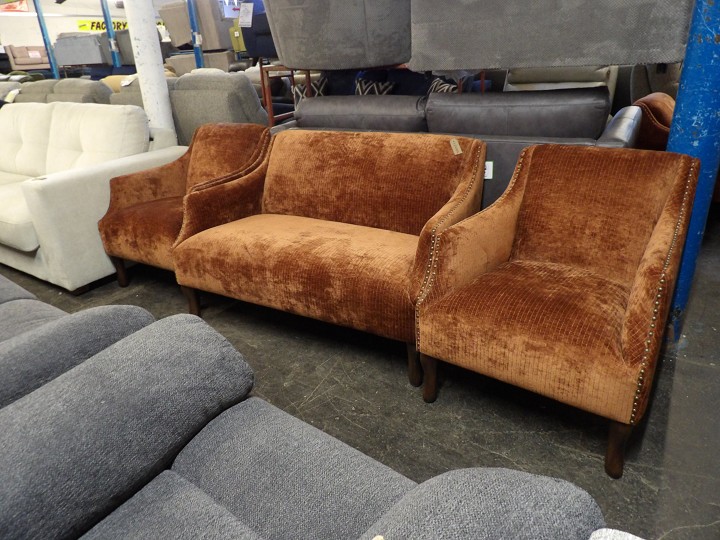Sofa #4034 at Alec's clearance warehouse, Bolton