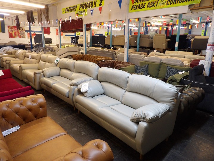 Sofa #365 at Alec's clearance warehouse, Bolton