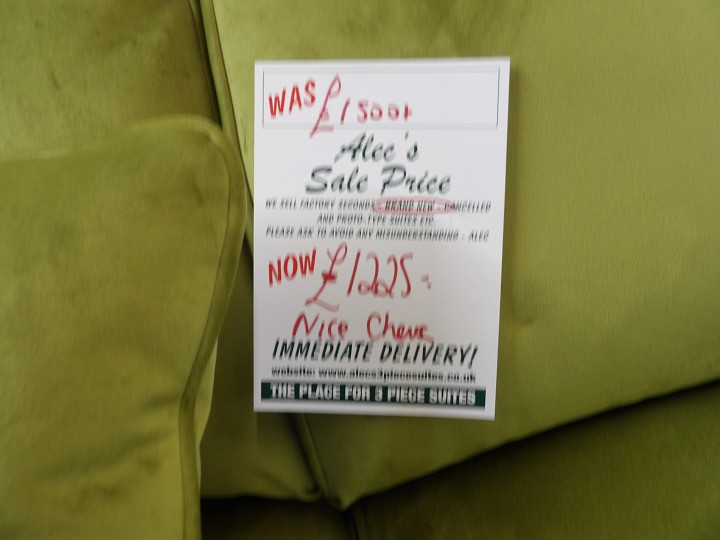 Sofa #488 at Alec's clearance warehouse, Bolton