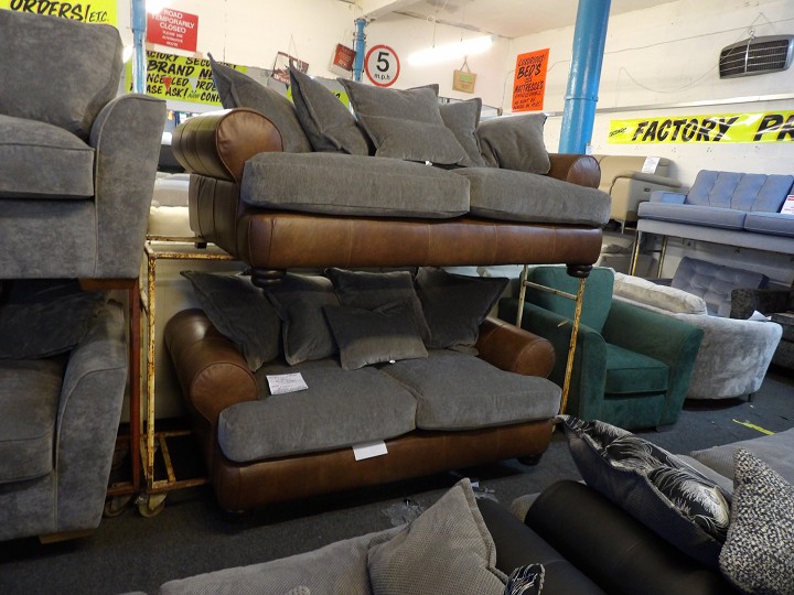 Sofa #441 at Alec's clearance warehouse, Bolton