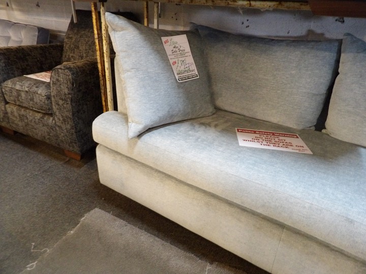 Sofa #444 at Alec's clearance warehouse, Bolton