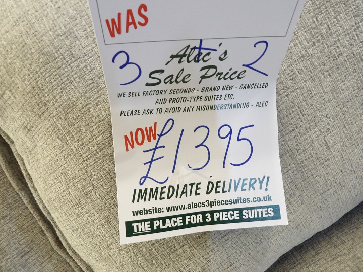 Sofa #170 at Alec's clearance warehouse, Bolton