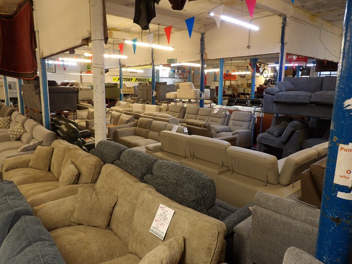 Sofa #114 at Alec's clearance warehouse, Bolton