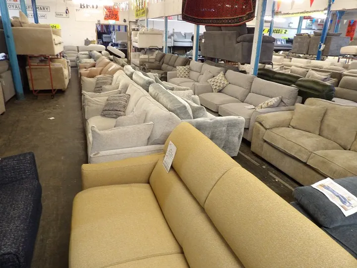 Sofa #7 at Alec's clearance warehouse, Bolton