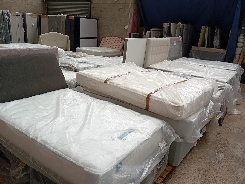 Sofa in stock at Alec's, ready for delivery to Warrington
