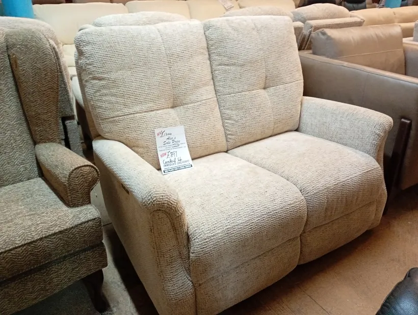 Sofa in stock at Alec's, ready for delivery to Warrington