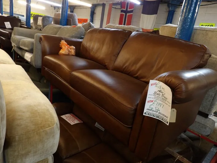 Sofa #1062 at Alec's clearance warehouse, Bolton