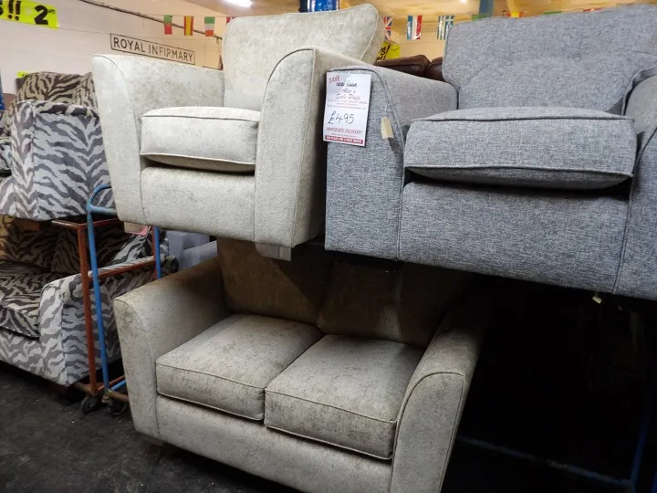 Sofa #1063 at Alec's clearance warehouse, Bolton