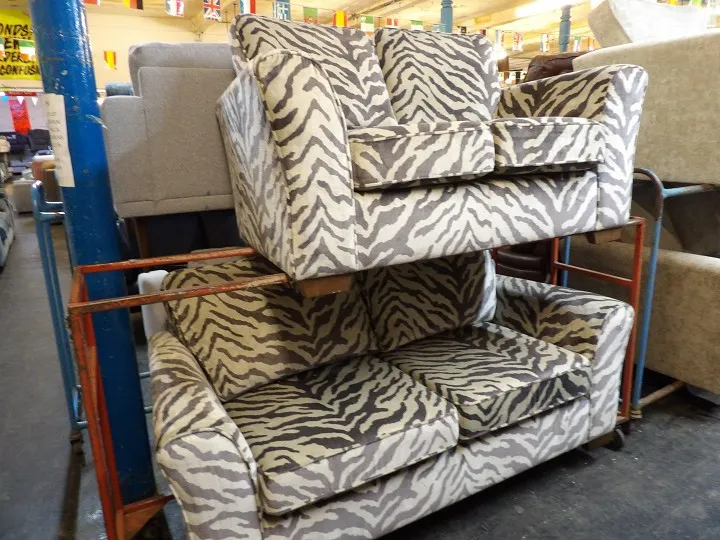 Sofa #1060 at Alec's clearance warehouse, Bolton