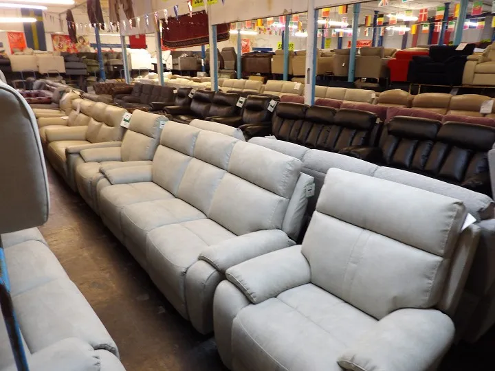 Sofa #1053 at Alec's clearance warehouse, Bolton