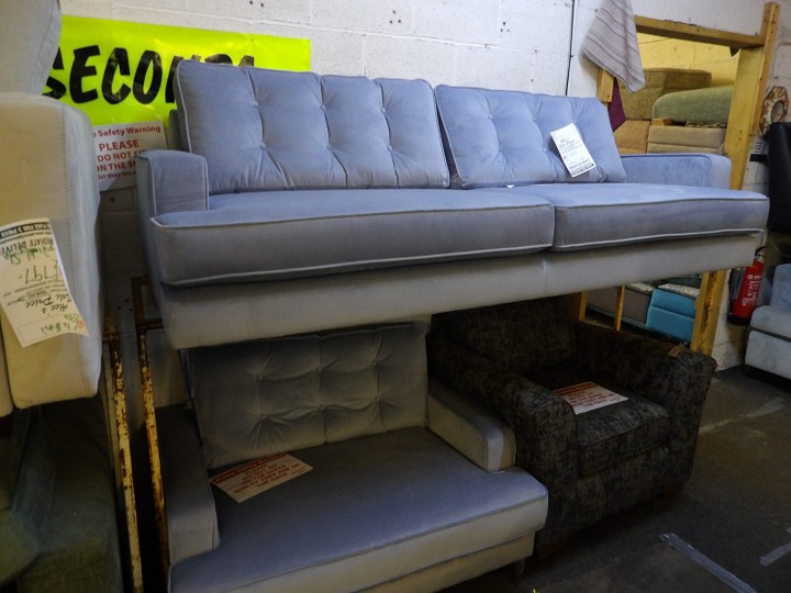 Sofa #1265 at Alec's clearance warehouse, Bolton