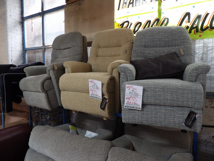 Sofa #1228 at Alec's clearance warehouse, Bolton