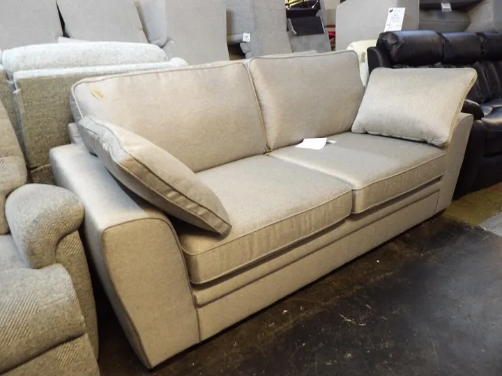 Fabric 2 Seater Sofa with Scatter Cushions