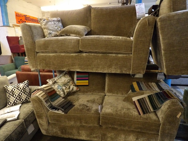 Sofa #1222 at Alec's clearance warehouse, Bolton