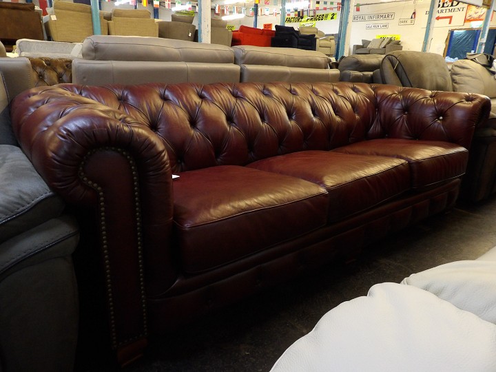 Sofa #1223 at Alec's clearance warehouse, Bolton