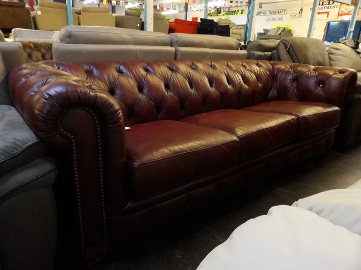 Sofa #1105 at Alec's clearance warehouse, Bolton