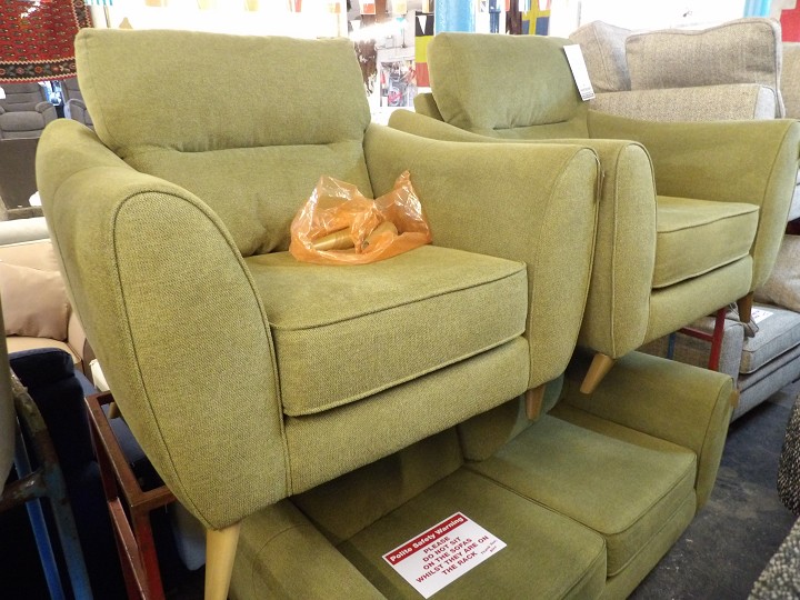 Sofa #2429 at Alec's clearance warehouse, Bolton